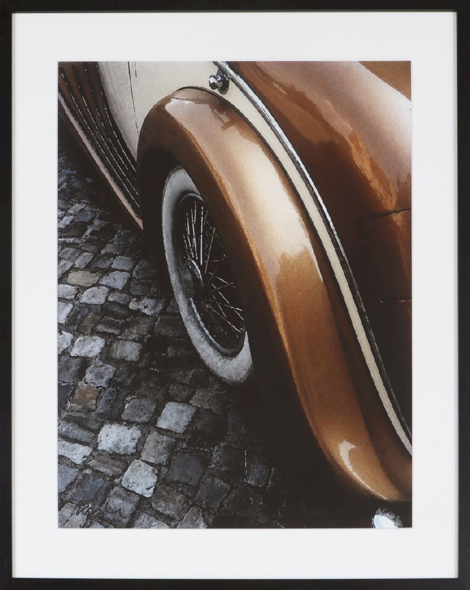 GEORG NAUJOK (Zeitgenössischer Hamburger Fotograf)Farbfotografie, ¨It´s a Rolls Royce Phantom (