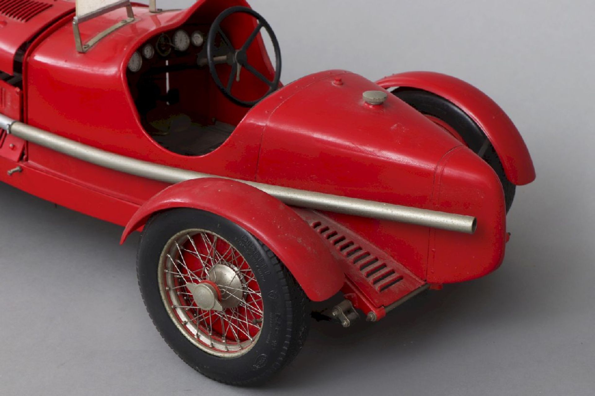 Modellauto (Bausatz), Alfa Romeo 8C 2300 Monzaunbekannter Hersteller, Bausatz aus Kunststoff und - Image 6 of 7