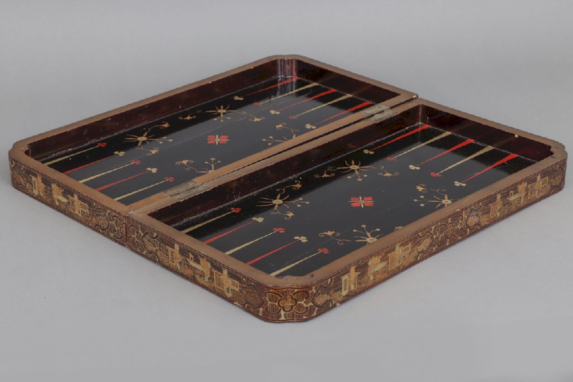 Asiatisches Schachspiel der Jahrhundertwendewohl Kanton, späte Qing Dynastie (1644-1912), - Bild 9 aus 9