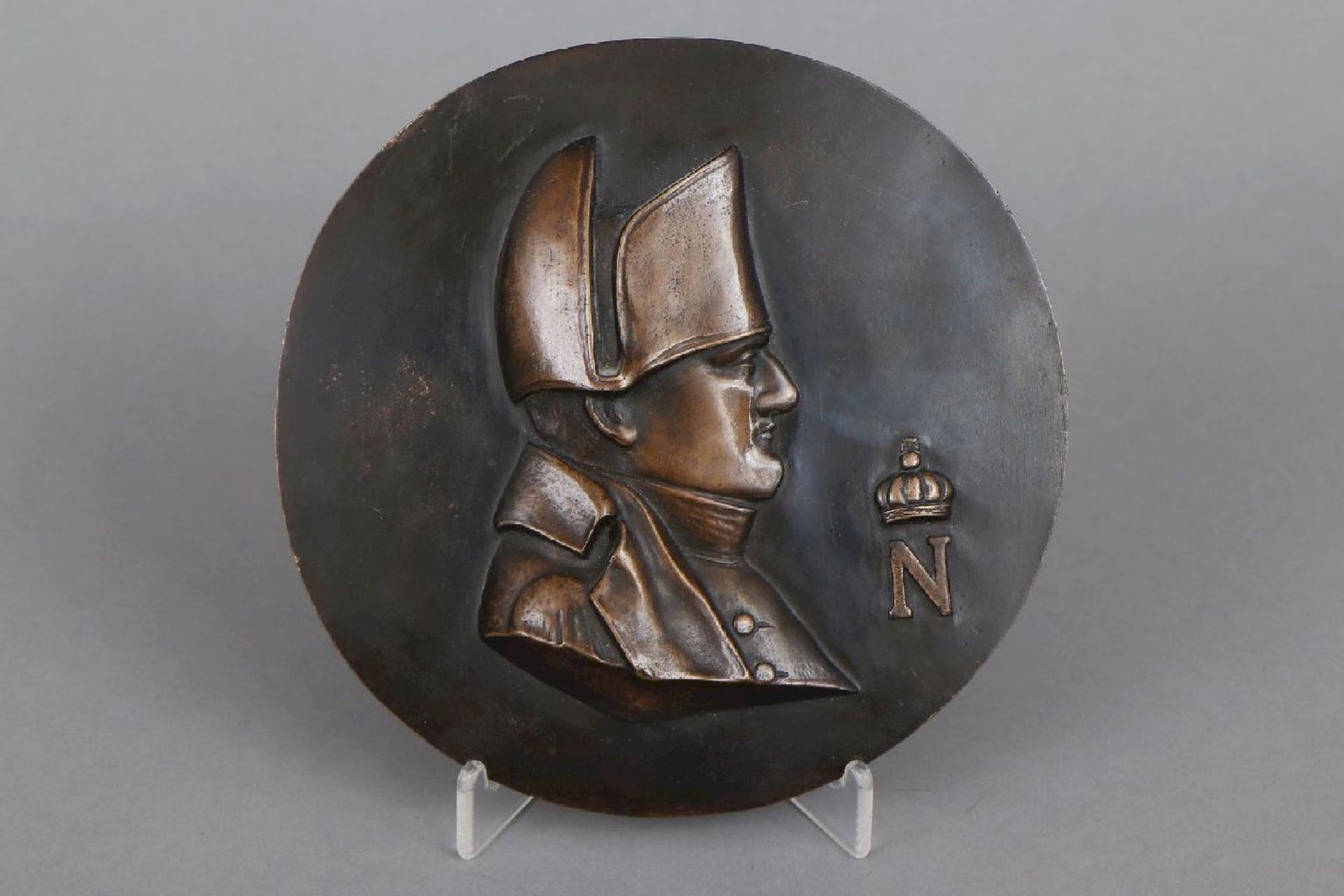 Bronze Plakette ¨Napoleon Bonaparte¨