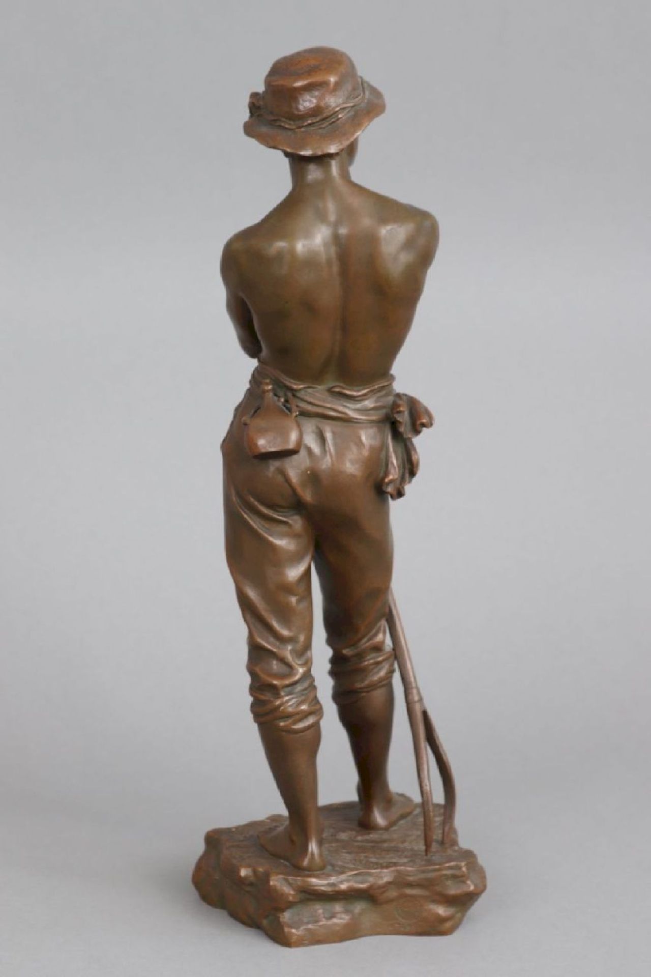 CHARLES OCTAVE LEVY (1820-1899) Bronzefigur ¨Faneur¨ - Image 2 of 5