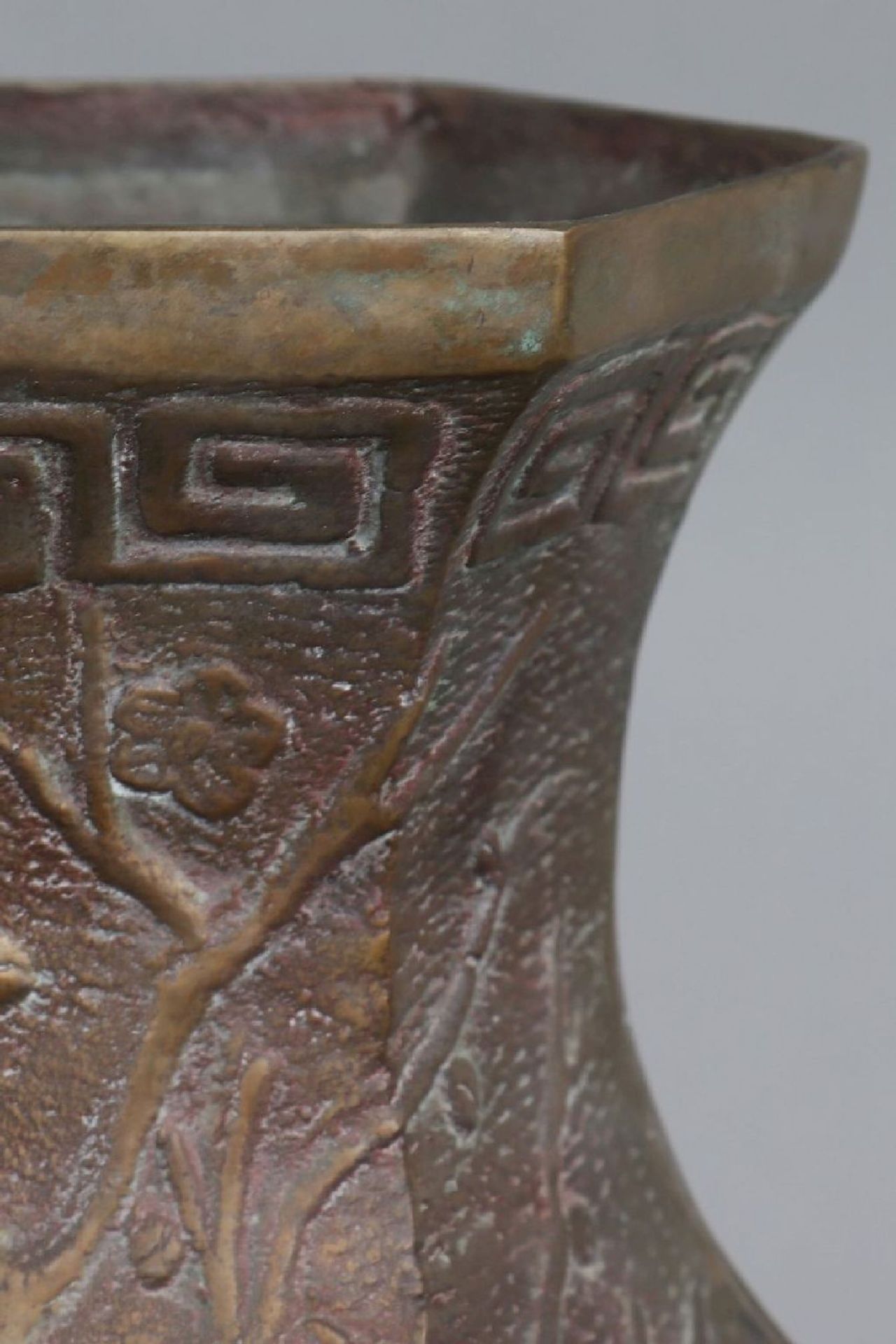 Asiatische Bronze-Vase - Image 3 of 5