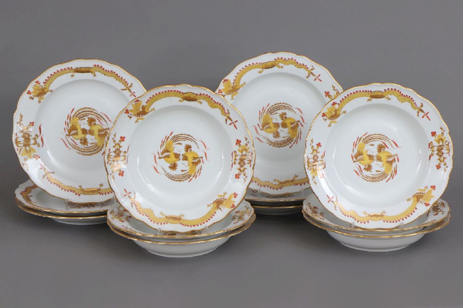 12 MEISSEN Teller