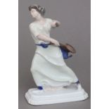 ROSENTHAL Porzellanfigur ¨Tennisspielerin¨