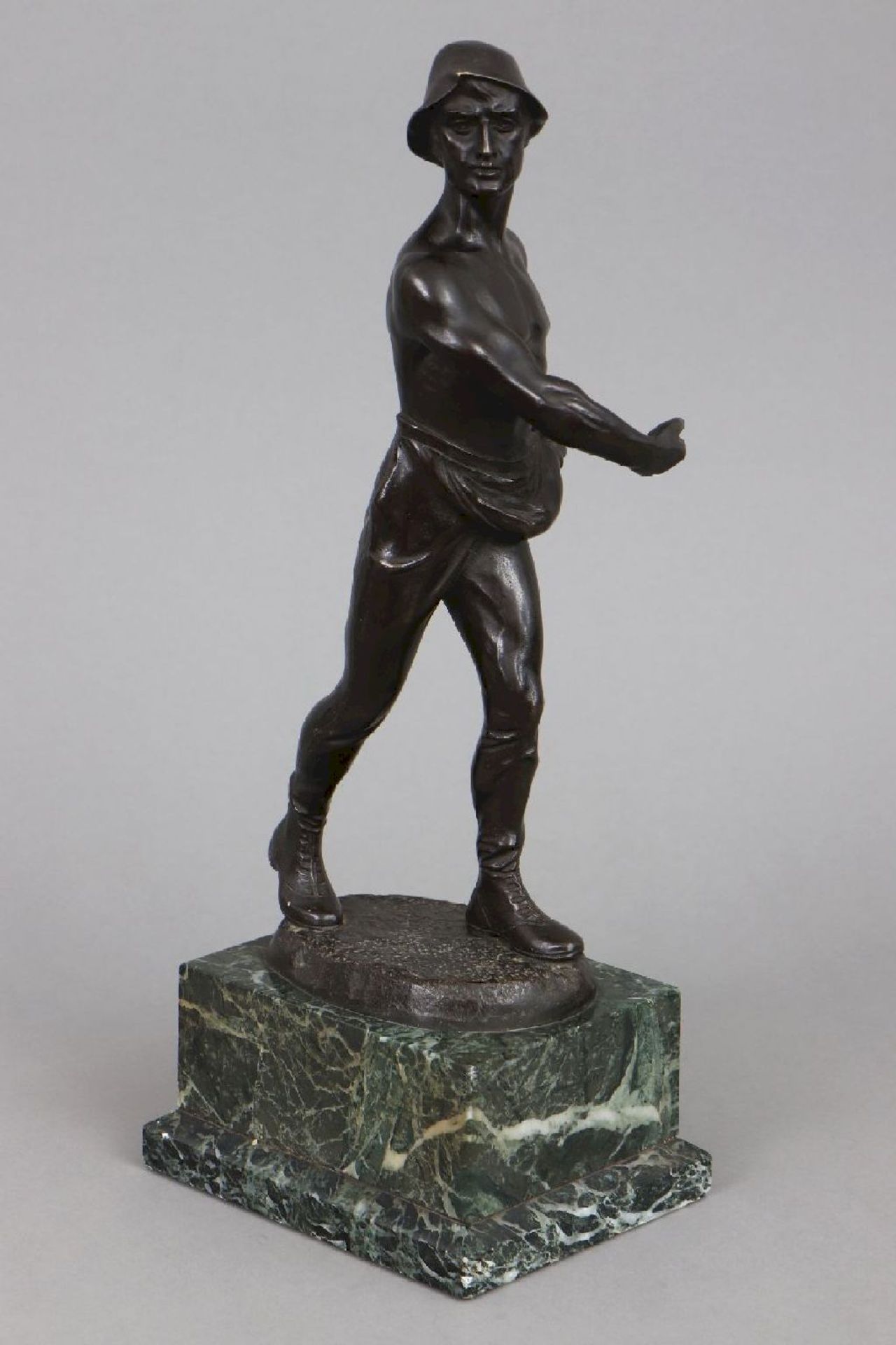 Franz IFFLAND (1862-1935), Bronzefigur ¨Der Sämann¨