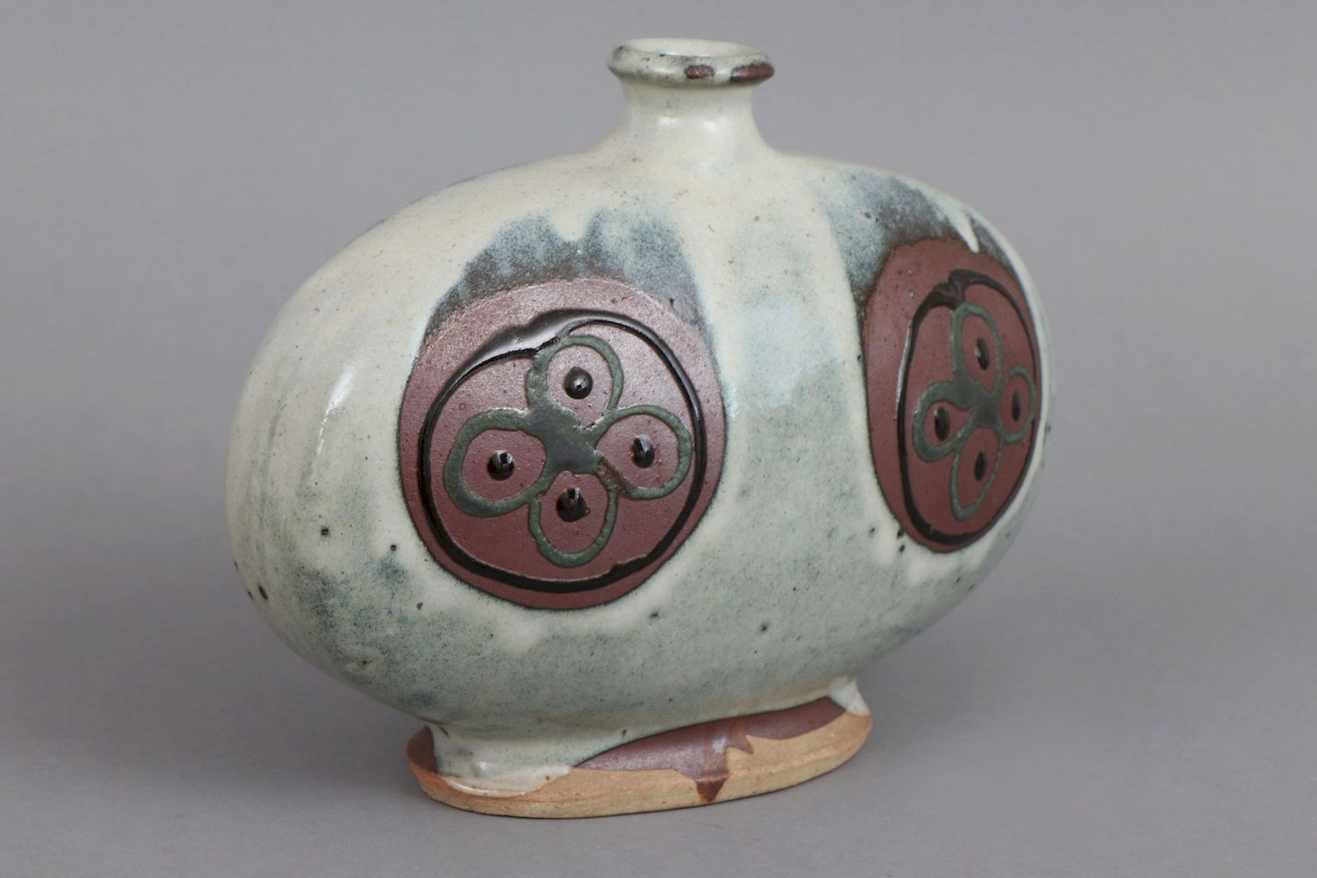 Japanisches Mashiko Keramik-Vasengefäß - Bild 2 aus 5