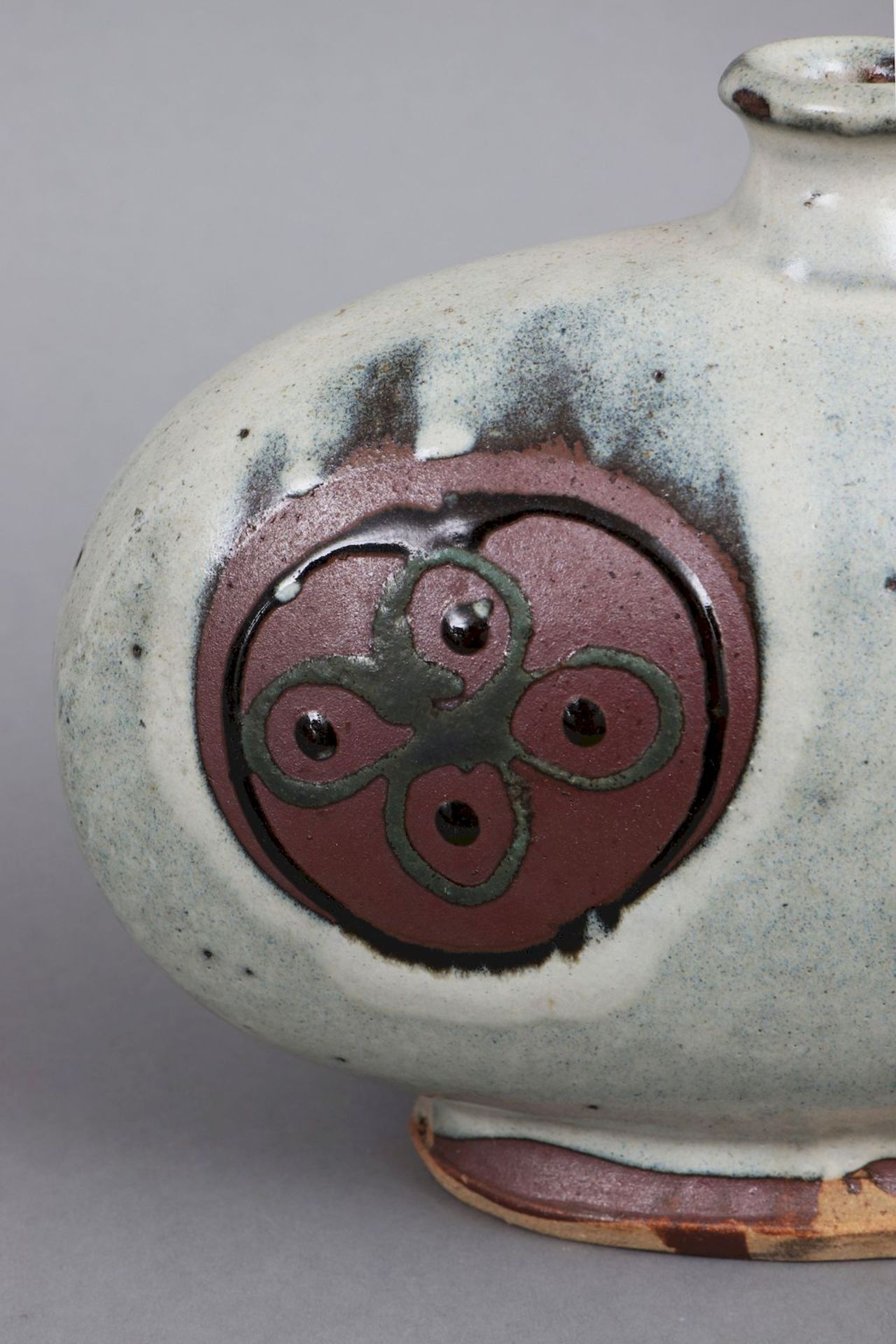 Japanisches Mashiko Keramik-Vasengefäß - Bild 3 aus 5