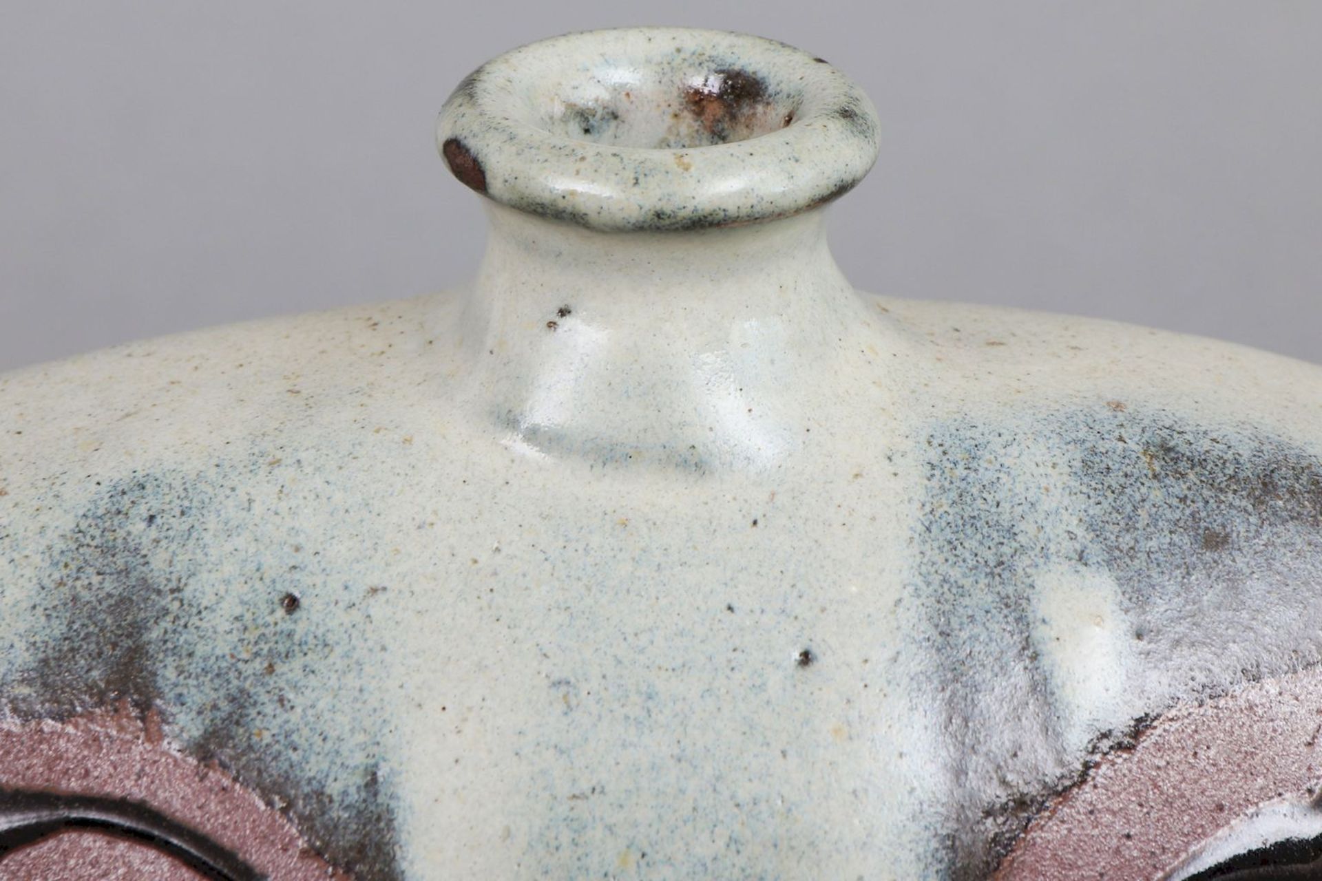 Japanisches Mashiko Keramik-Vasengefäß - Bild 4 aus 5