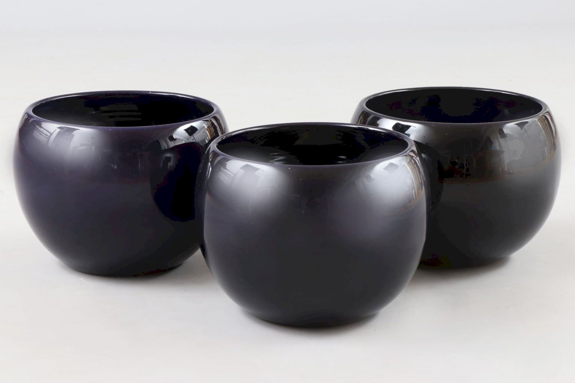 3 Keramik Cachepots