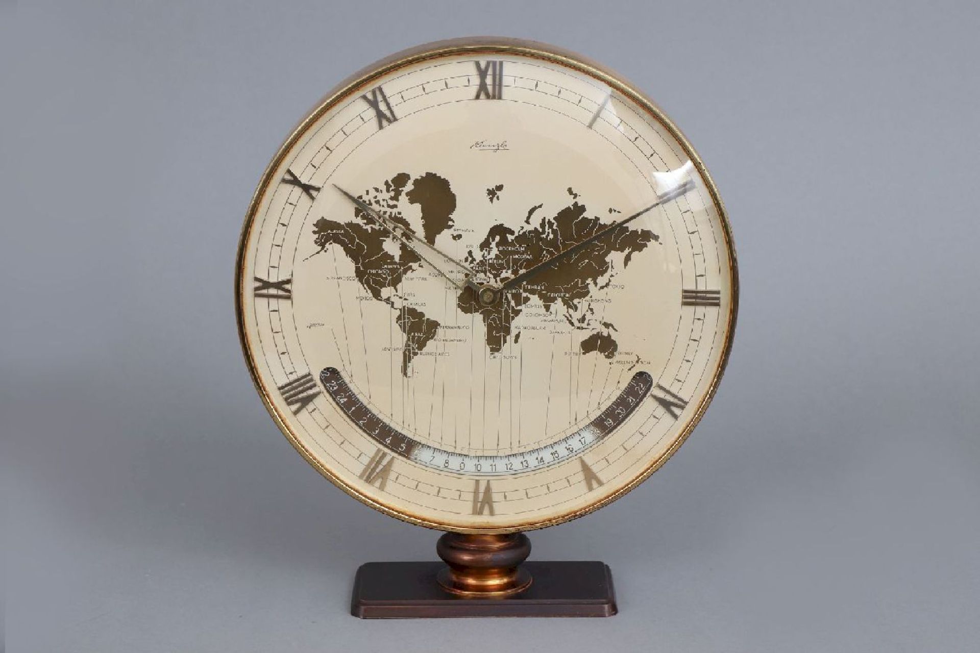 Kienzle Weltzeit-Uhr der 1960er Jahre