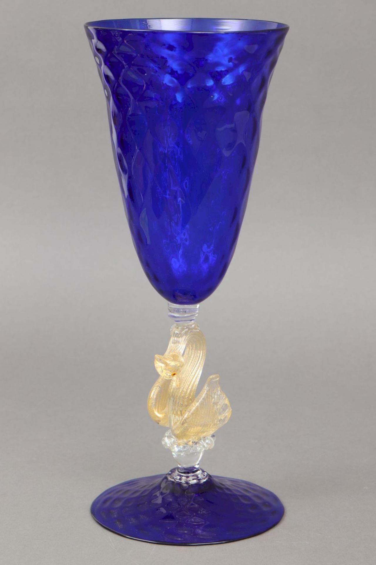 Venezianisches Kelchglas im Stile des Barock