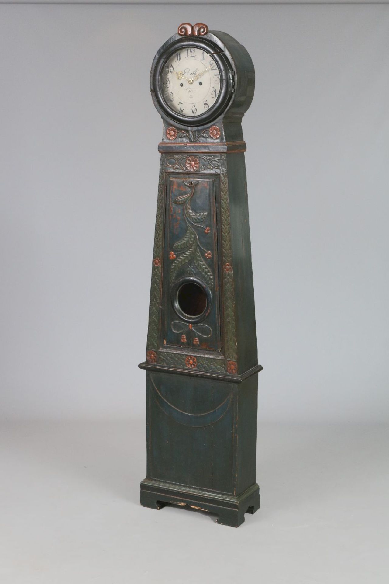 Dänische Standuhr des 19. Jahrhunderts - Image 2 of 2