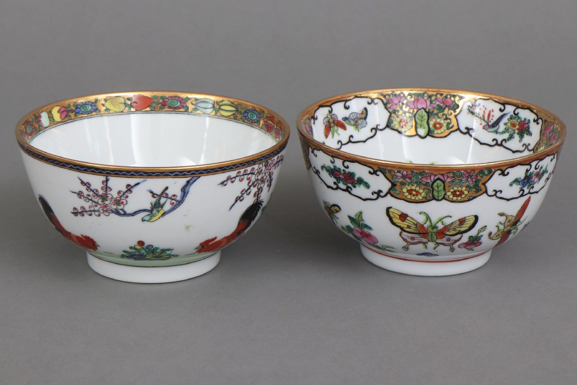 Paar chinesische Porzellanschälchen - Image 2 of 4