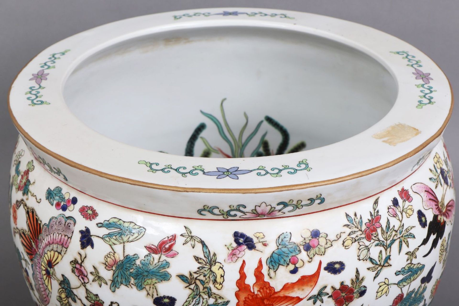 Chinesisches Cachepot (sogenannte ¨Fish-bowl¨) - Image 3 of 7