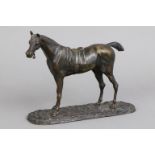 JOHN WILLIS-GOOD (1845-1879) Bronzefigur ¨Gesatteltes Rennpferd¨