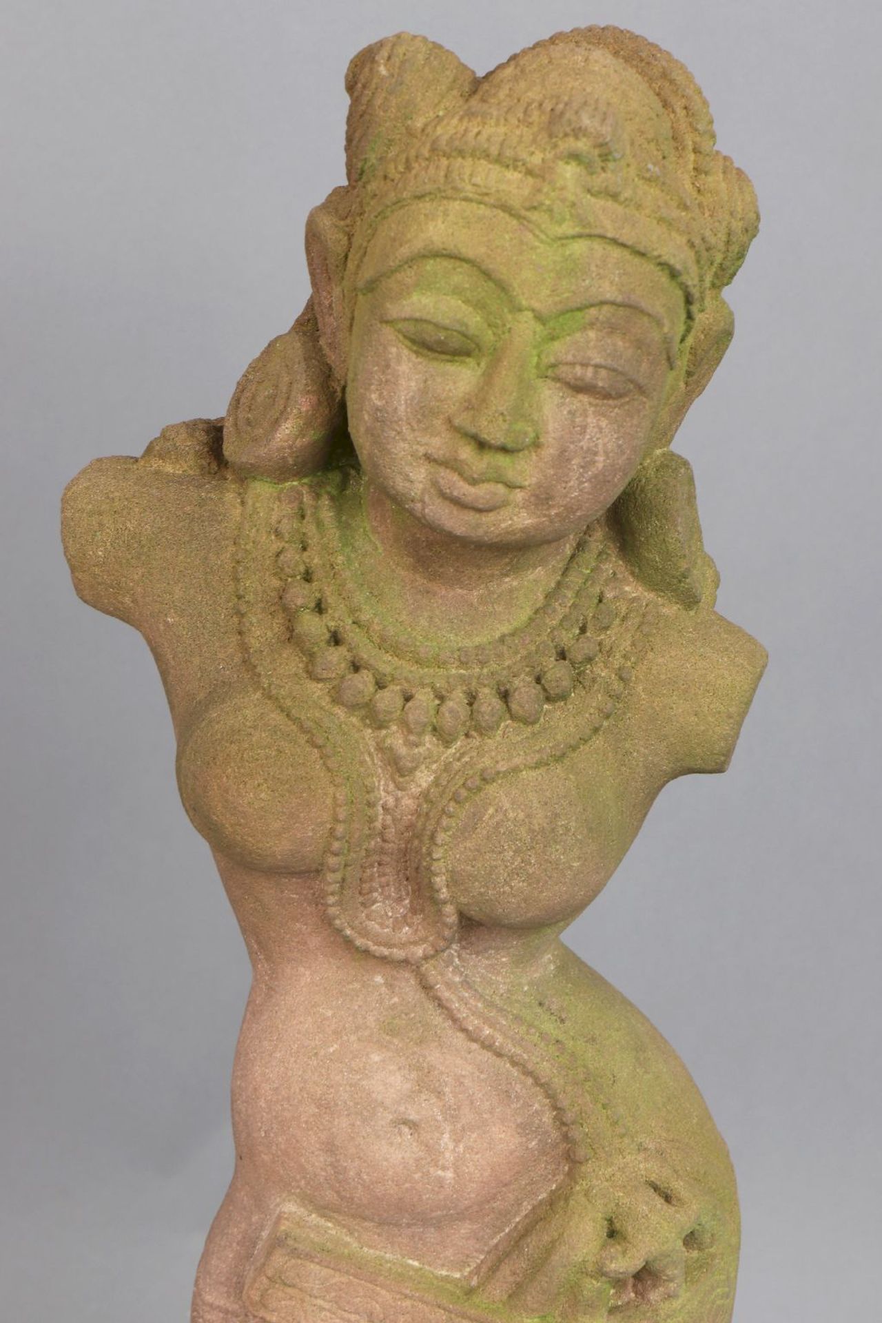 Indische Steinfigur ¨Yakshi¨ - Image 2 of 4