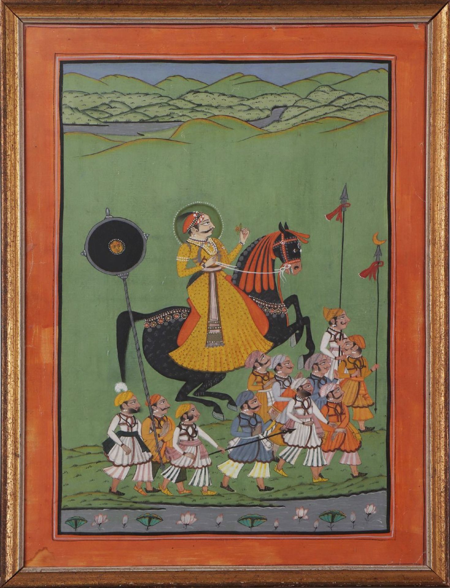 Indische Temperamalerei des 18./19. Jahrhunderts