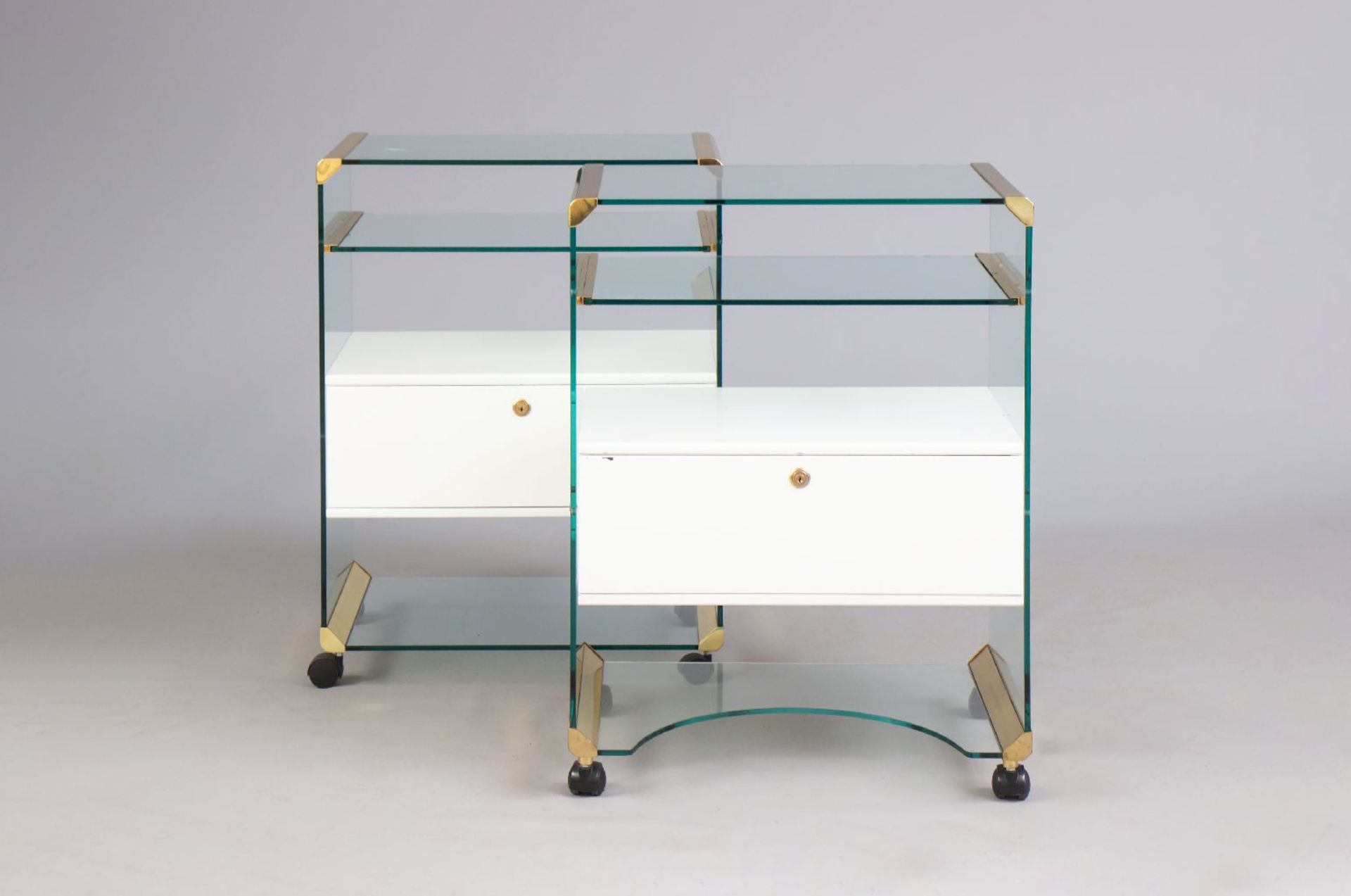 2 GALLOTTI & RADICI (Italia) Vitrinen-Rollcontainer - Image 2 of 3