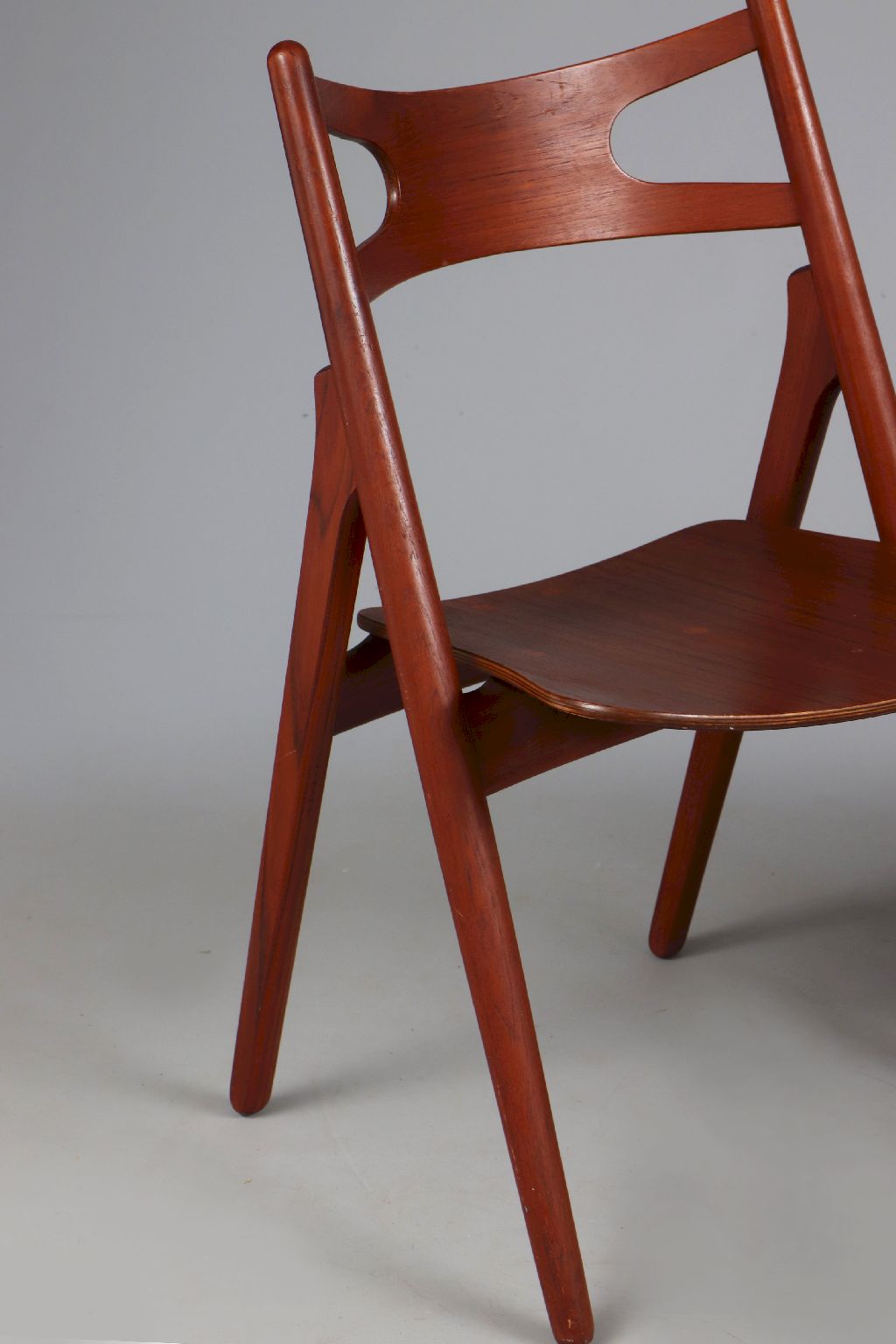 3 HANS WEGNER ¨Sawbuck Chairs¨ (Modell ¨CH29¨) - Image 4 of 5