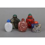 Konvolut chinesische Snuff-bottles