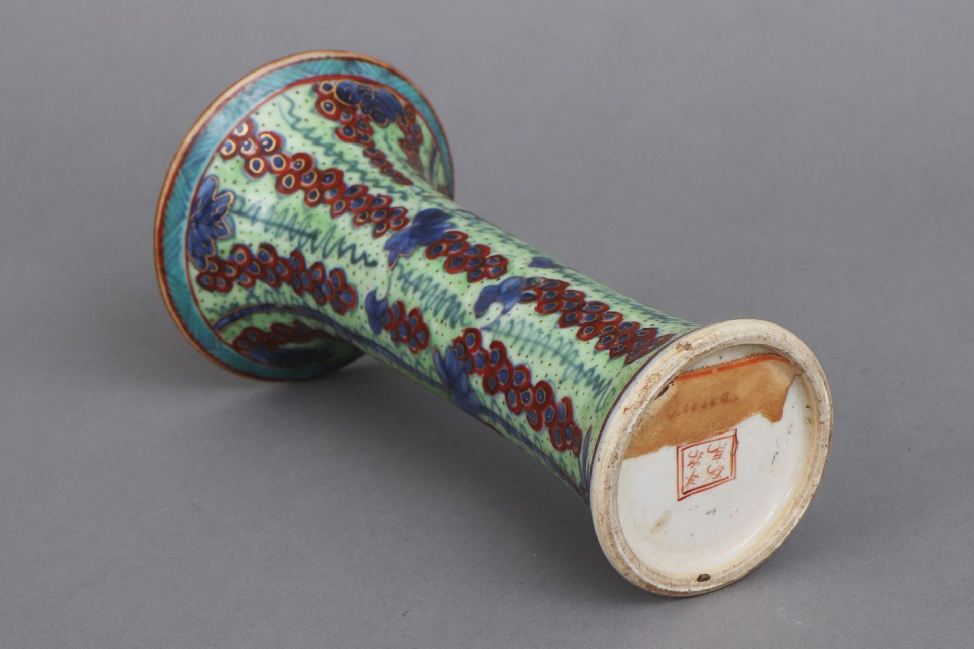 Japanische Gu-Vase der Edo-Zeit - Image 5 of 5