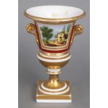 Biedermeier Porzellanvase