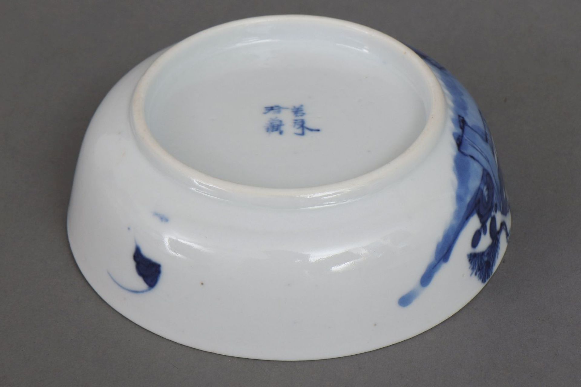 Chinesisches Porzellan-Schälchen mit Blaumalerei - Image 5 of 5