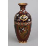 Japanische Cloisonne Vase der Meiji-Periode