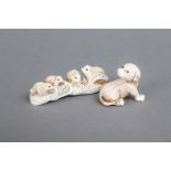 2 japanische Netsuke