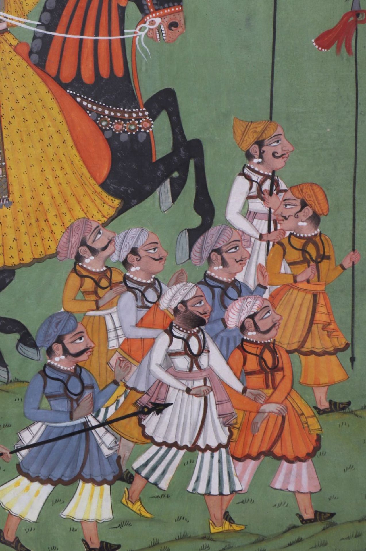 Indische Temperamalerei des 18./19. Jahrhunderts - Image 2 of 3