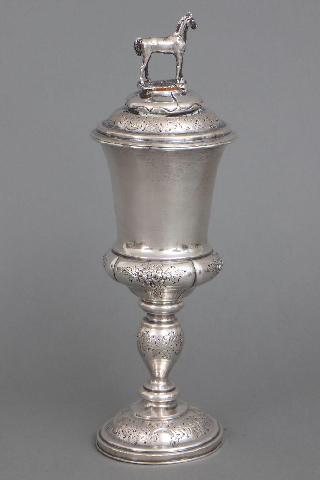 Silber-Pokal des 19. Jahrhunderts - Image 2 of 4