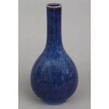 Chinesische powder-blue Monochrome Porzellanvase