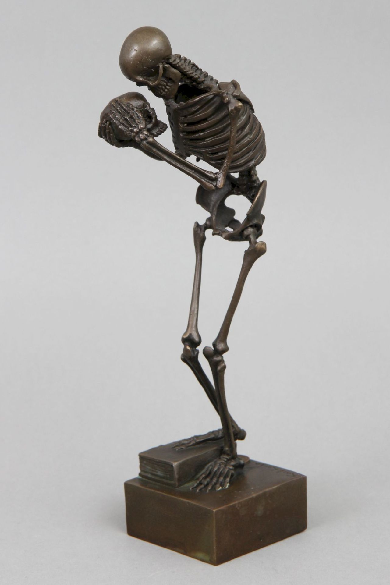 Bronzefigur ¨Vanitas¨ nach CARL KAUBA