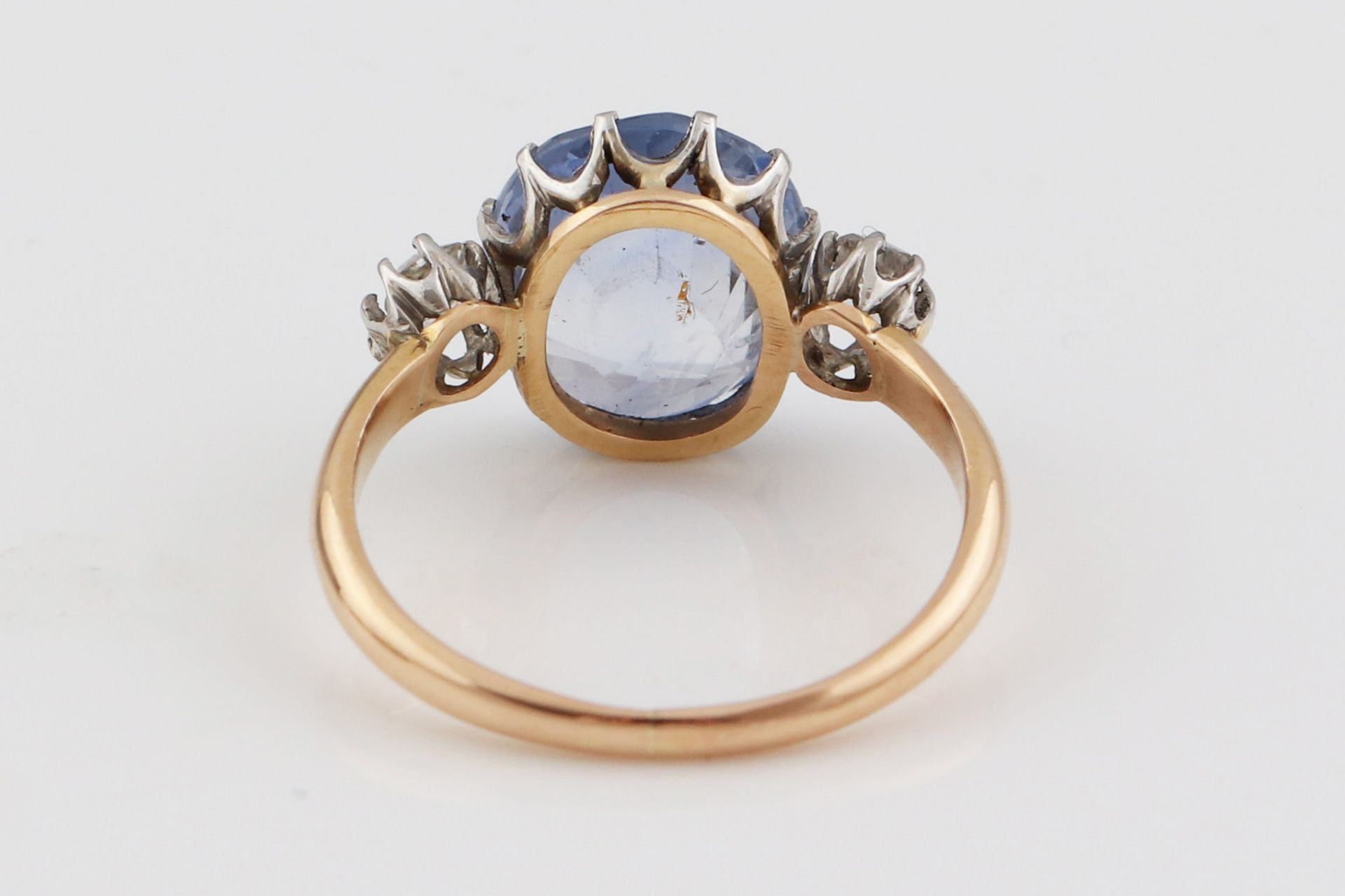 Antiker Ring mit Saphir - Image 3 of 3