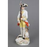 MEISSEN Porzellanfigur ¨Soldat¨