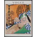 VOGUE Vintage Plakat nach einem Entwurf von LEPAPE