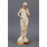 Alabaster Skulptur ¨Badende¨, Umfeld Ernst SEGER