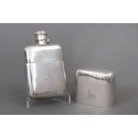 Hip flask, Silber