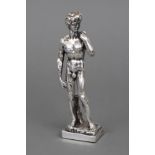 Silberfigur des David