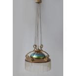 Deckenlampe des Jugendstil, wohl LÖTZ (¨Phänomen¨)