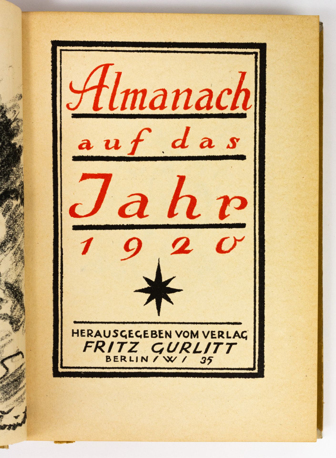 'Almanach auf das Jahr 1920' - Bild 2 aus 4