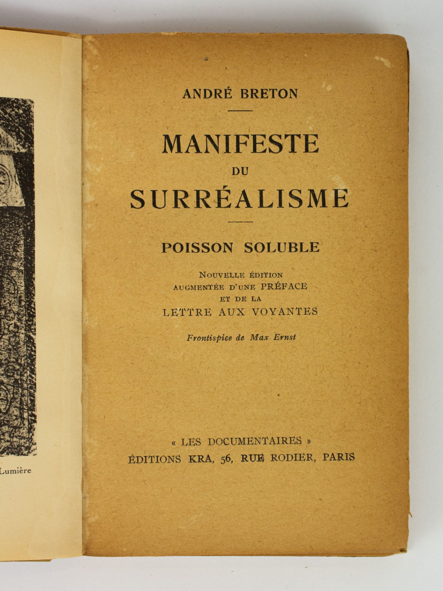 'Manifest du Surréalisme' - Bild 3 aus 3