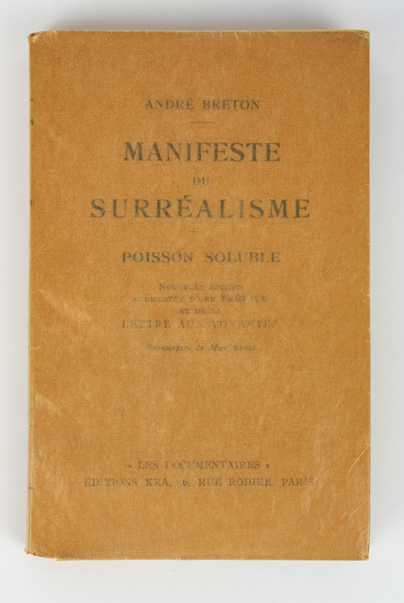 'Manifest du Surréalisme'