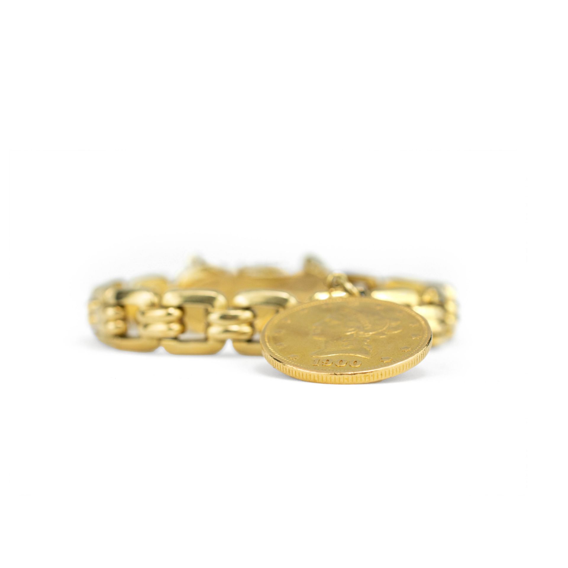 Armband mit Goldmünzen - Image 2 of 6