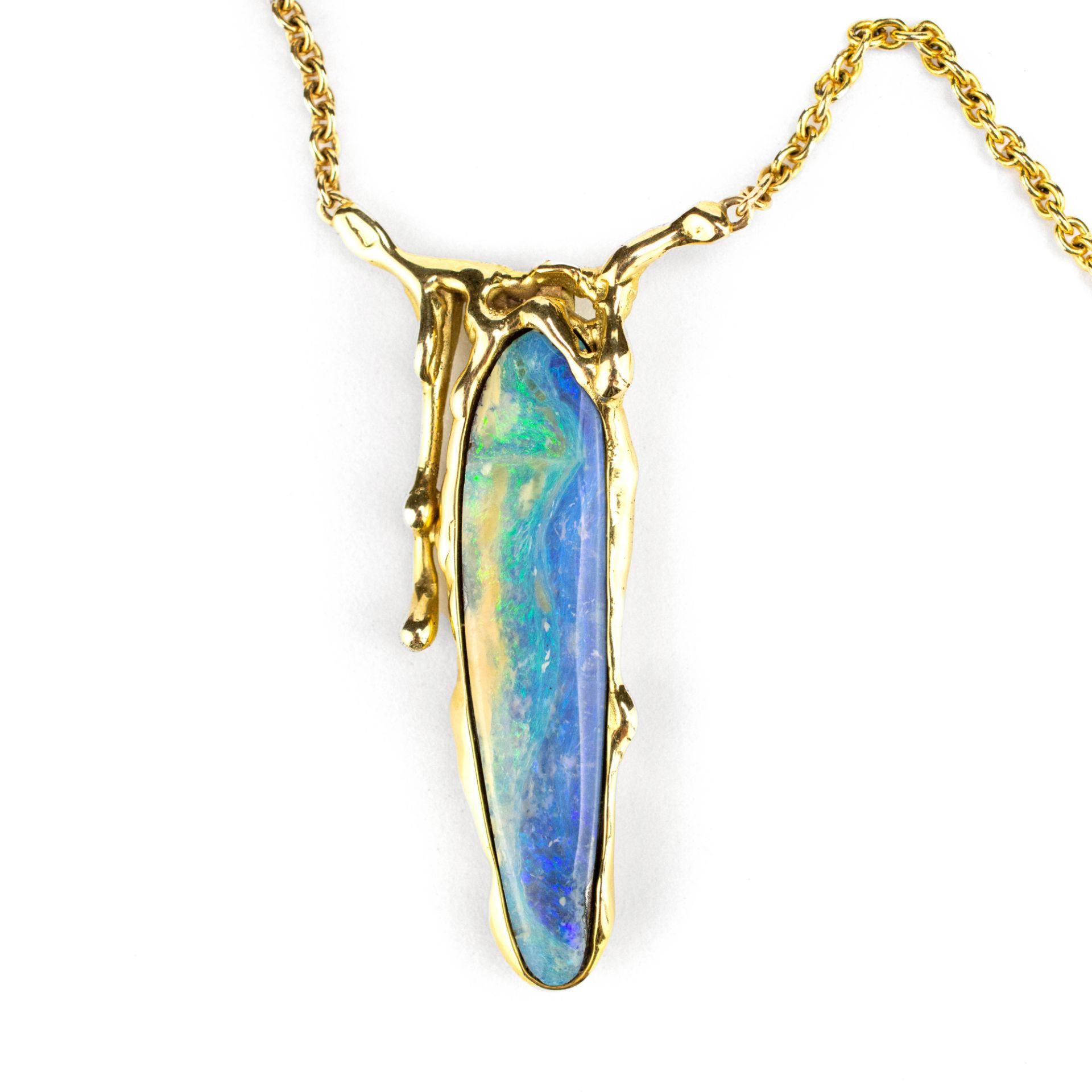 Collier mit Opal - Image 2 of 4