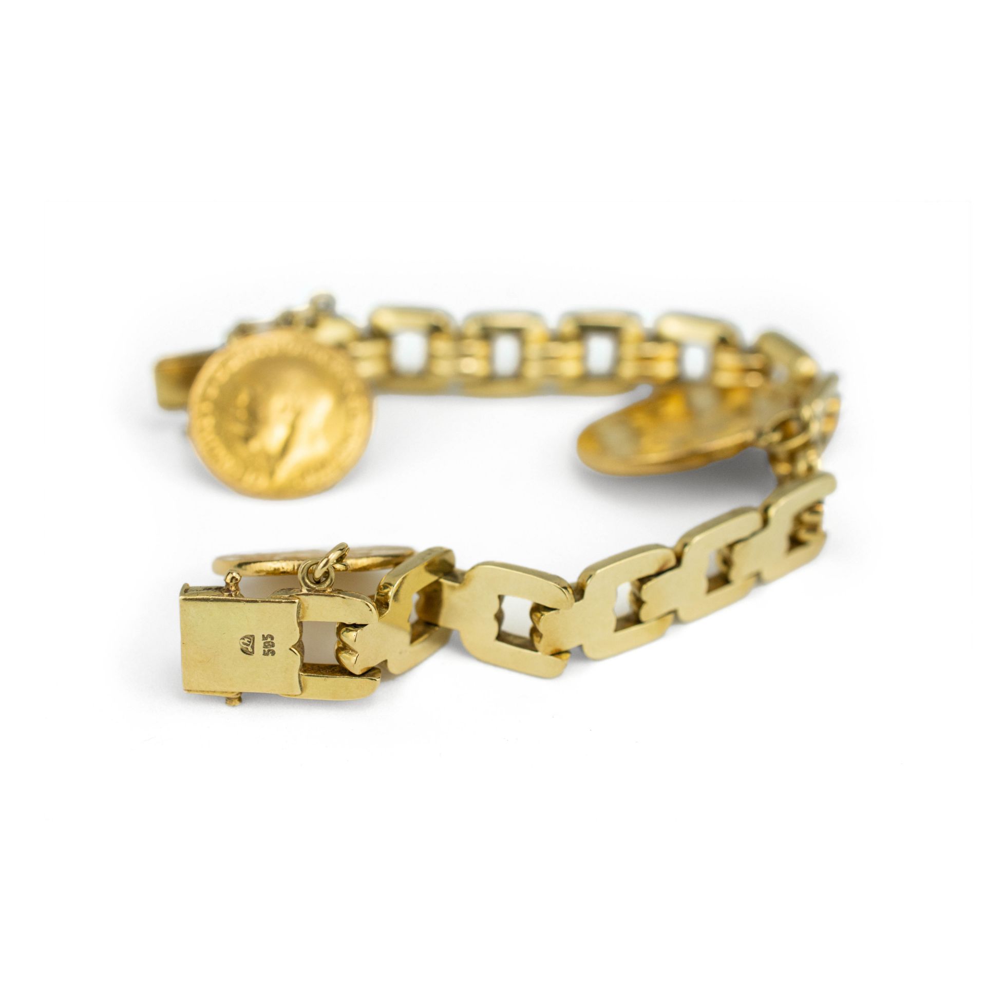 Armband mit Goldmünzen - Image 5 of 6