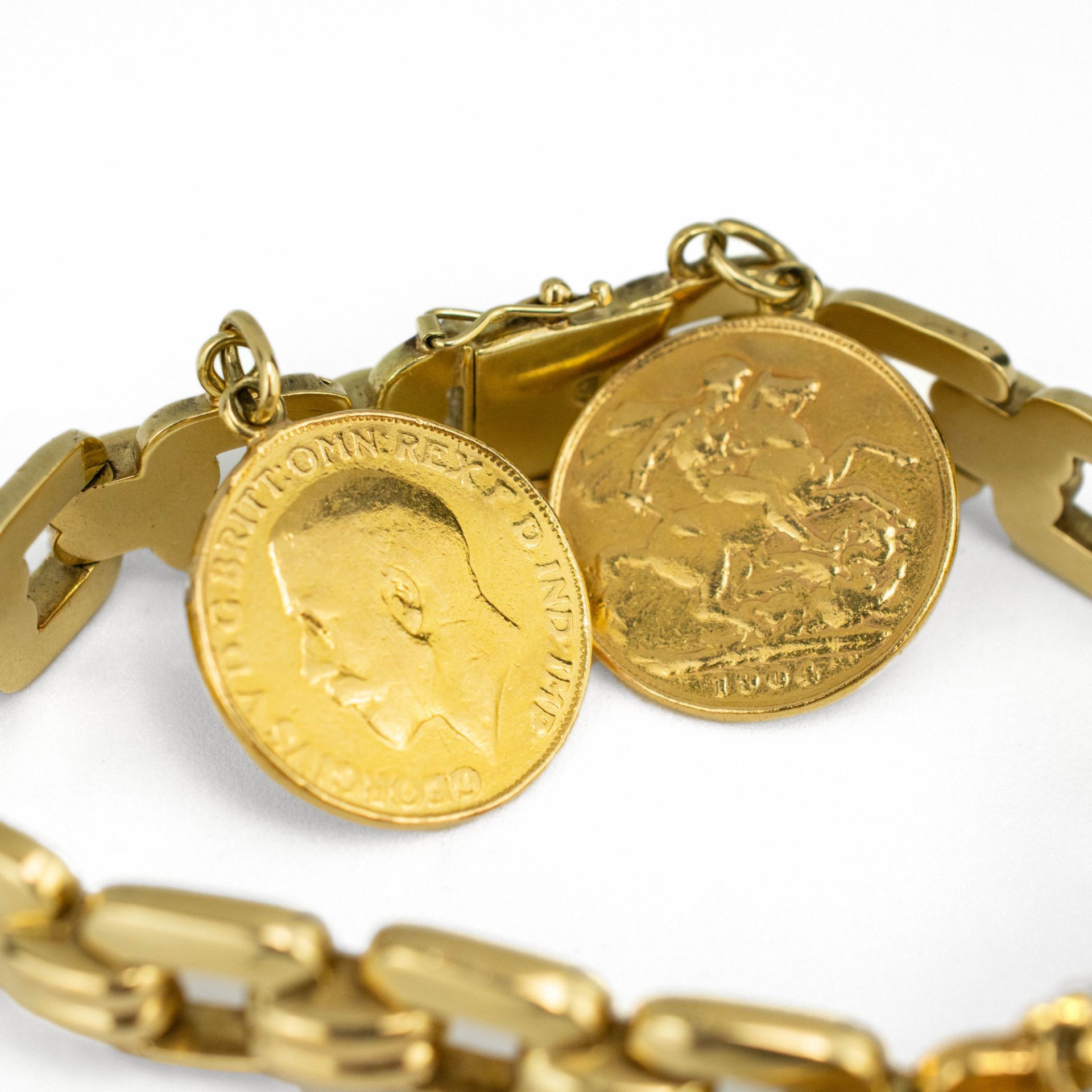Armband mit Goldmünzen - Image 4 of 6