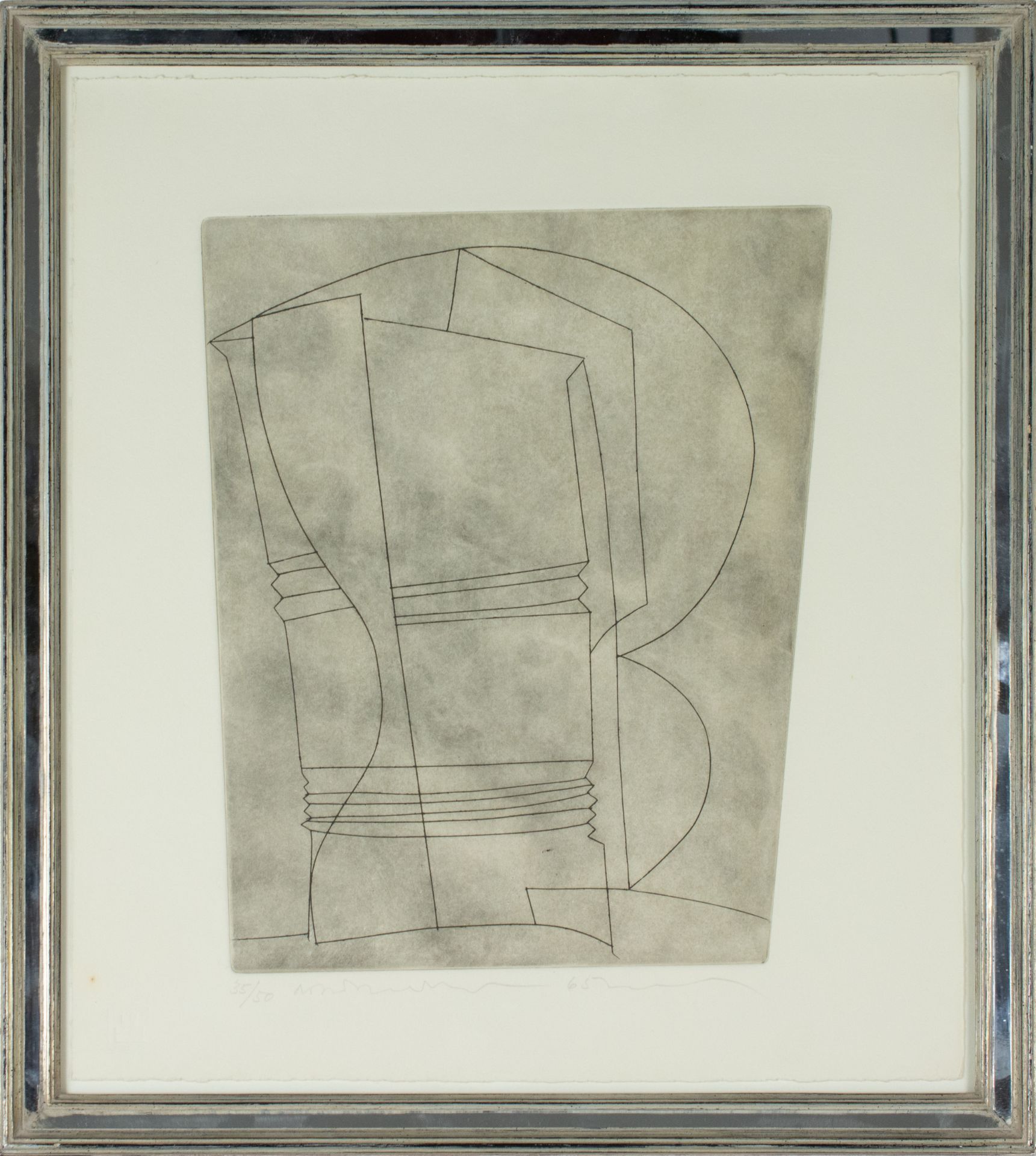 Ben Nicholson (1894 Uxbridge - 1982 London) (F) - Image 2 of 3