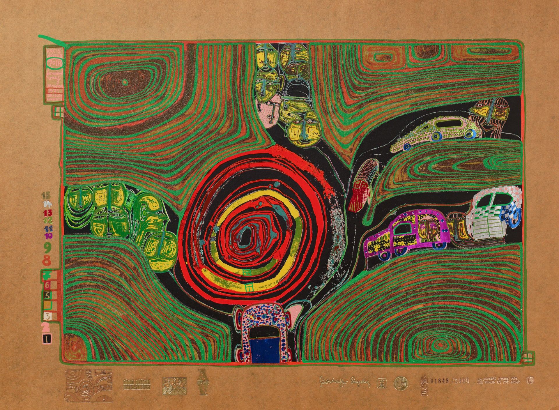 Friedensreich Hundertwasser (1928 Wien - 2000 Brisbane) (F) - Image 13 of 13