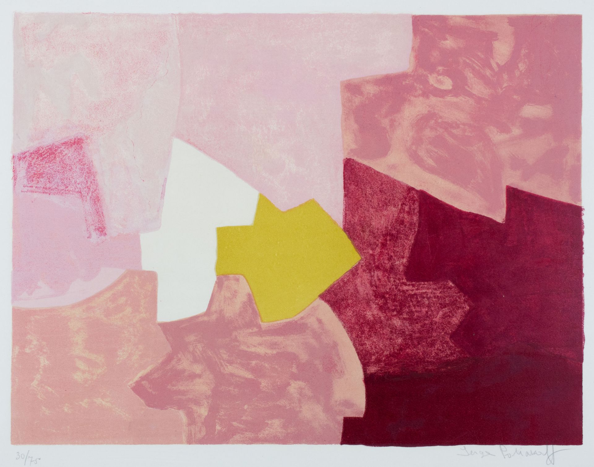 Serge Poliakoff (1906 Moskau - 1969 Paris) (F)